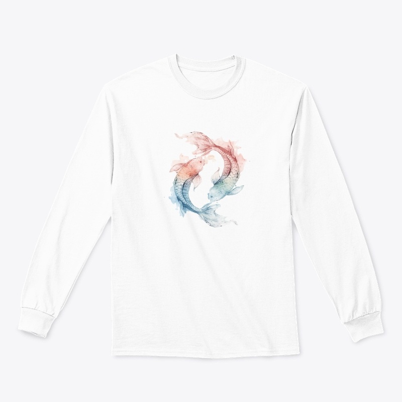 Pisces in Dreamy Light Watercolors