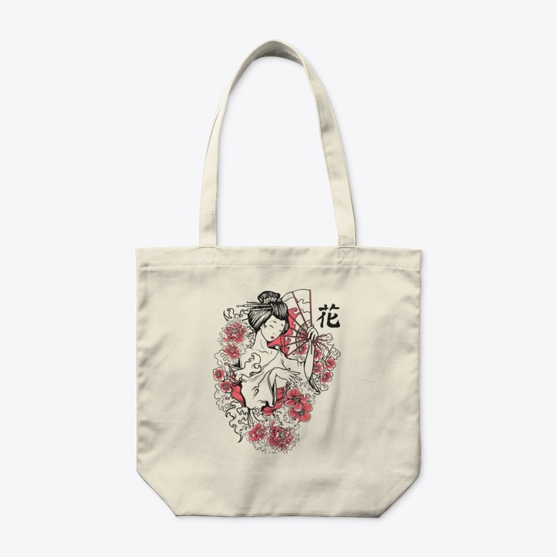 Japan Geisha tote bag