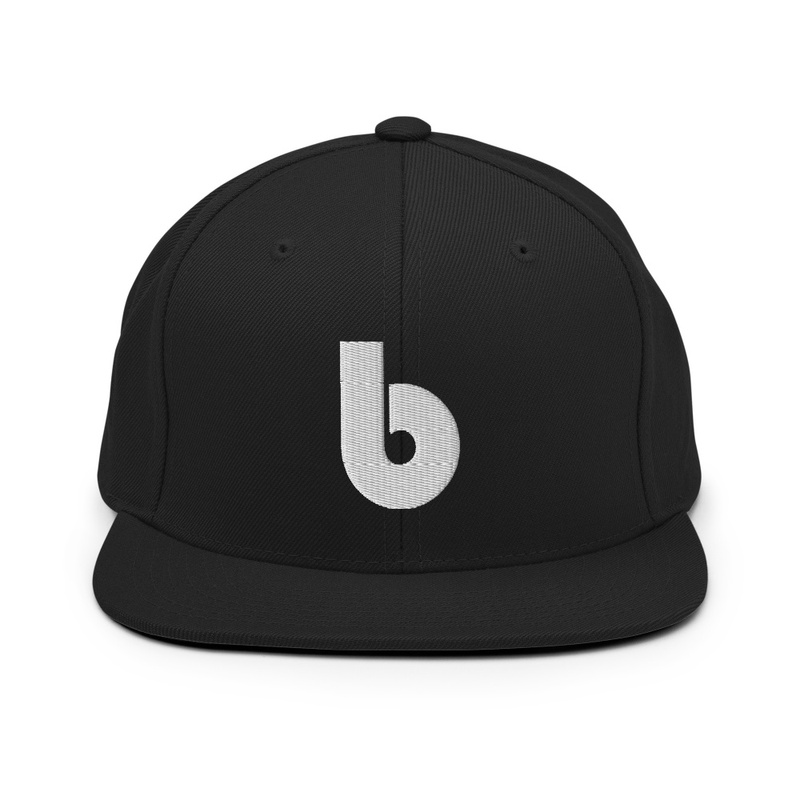 "b" The Change Snap Back White