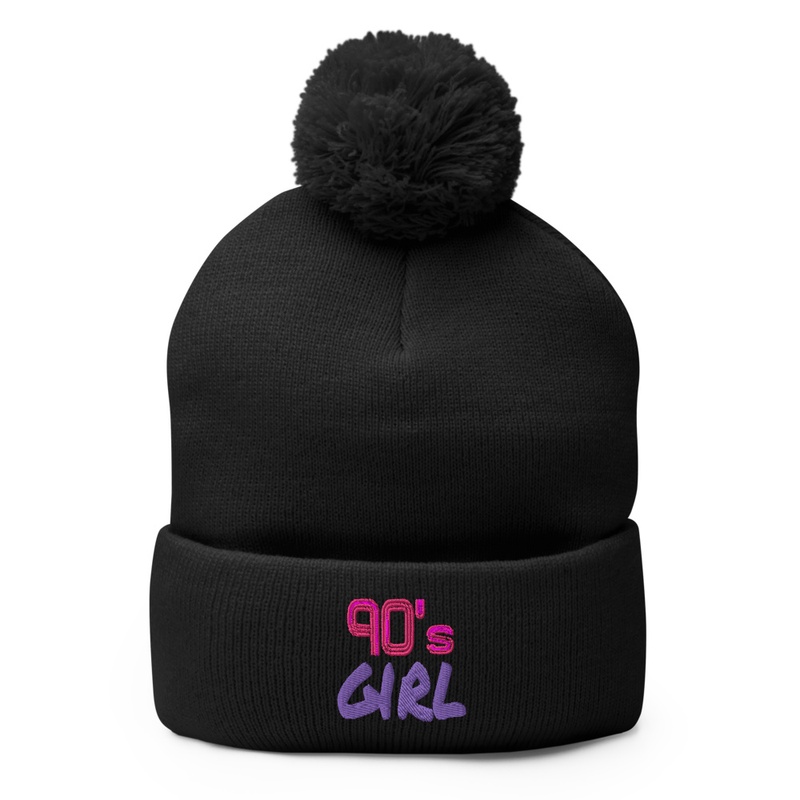 90s Girl Pom Pom