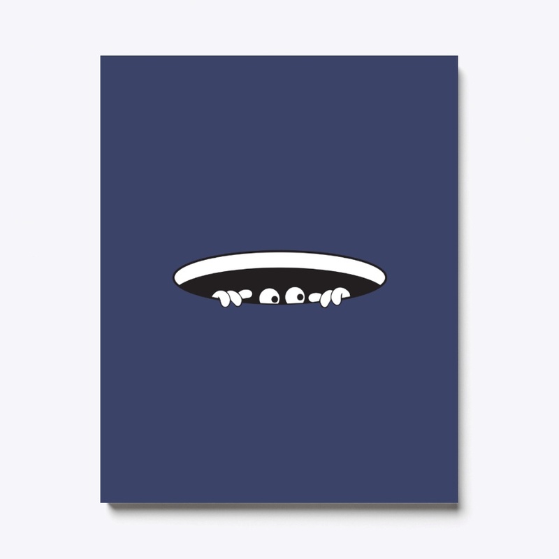 MANHOLE CARTOON FUNNY T-SHIRT