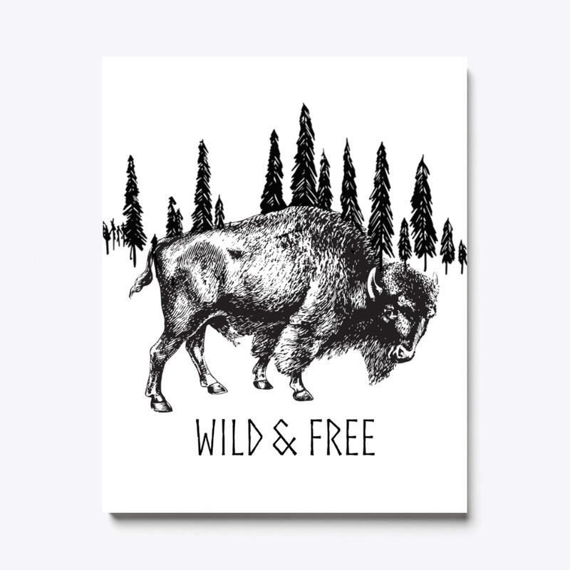 Wild + Free Bison