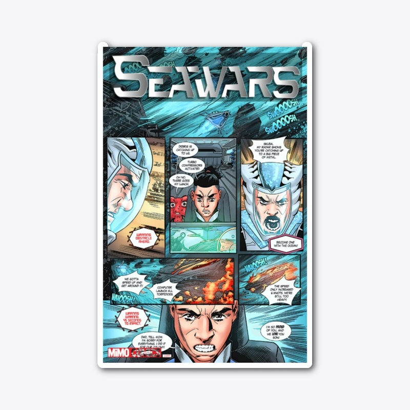 SEAWARS BOOK 7 - PAGE 12 (Sticker)