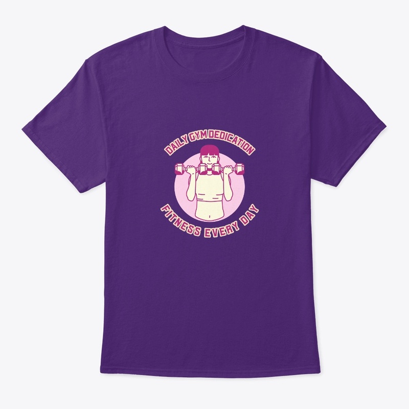 Daily gym dedication fitness every day