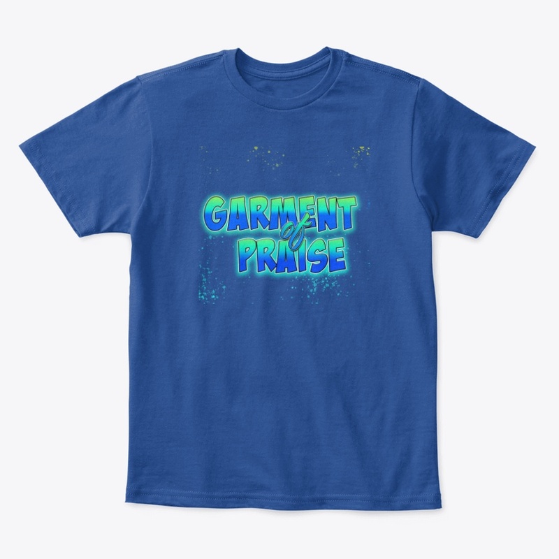Blue-Green Garments of Praise Tee