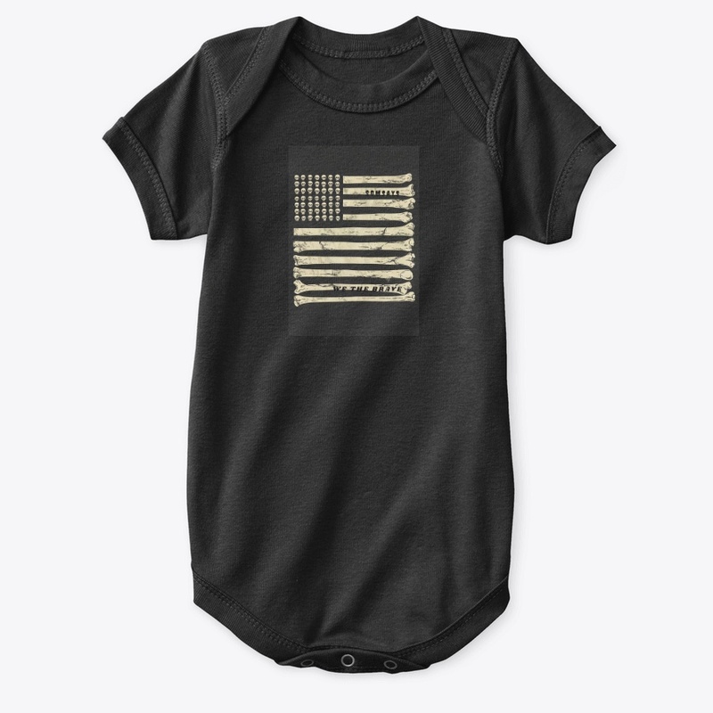 We the Brave 7653 - Baby Premium Onesie