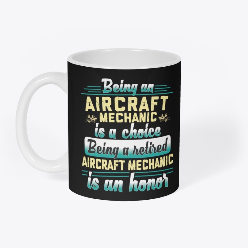 Retired Aircraft Mechanic Hoodie