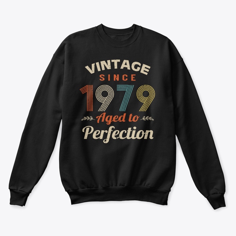 Vintage Since 1979 Birthday Gift T Shirt