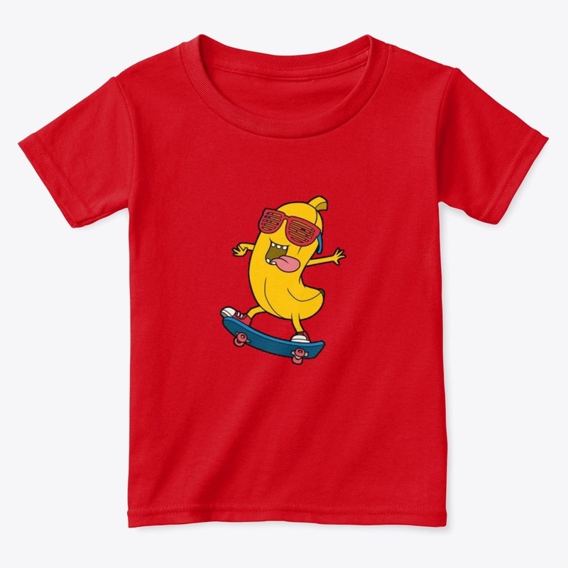 Banana's Skate Board T-Shirt