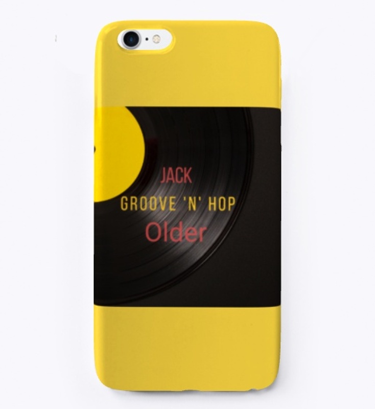 Yellow hip hop phone case