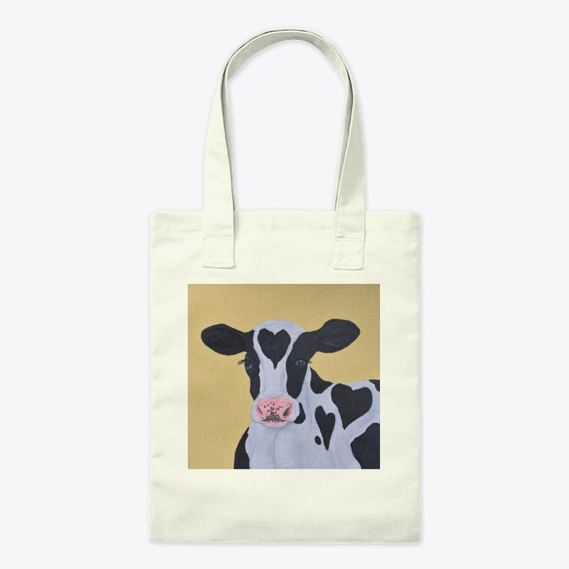 Calf with Heart Spots
