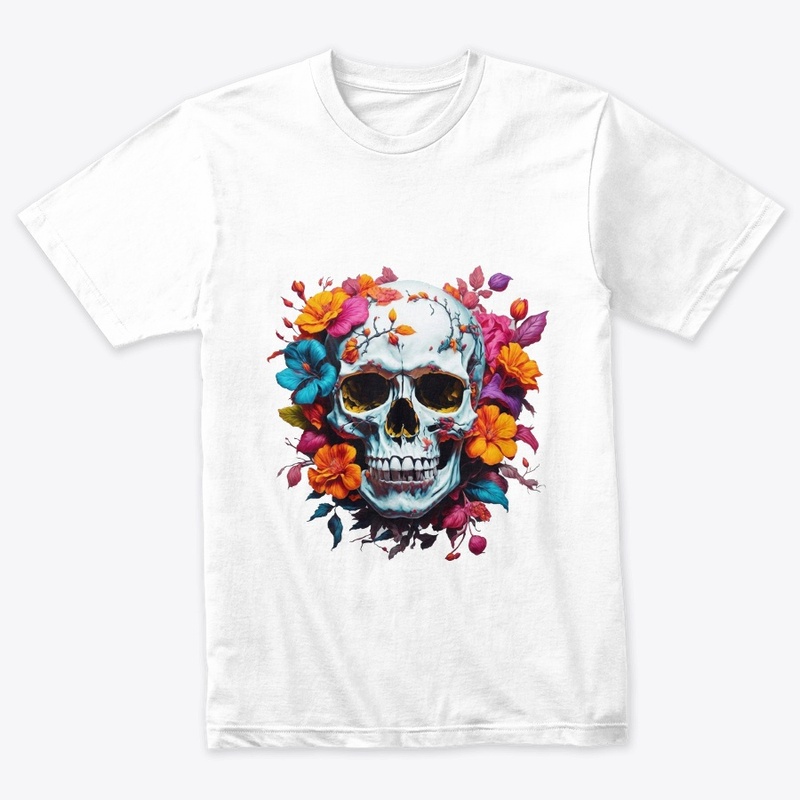 skull head print products