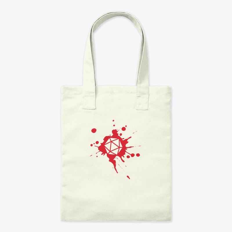 D20 Dice Paint Splatter