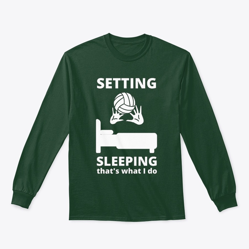 Setting Sleeping Volleyball
