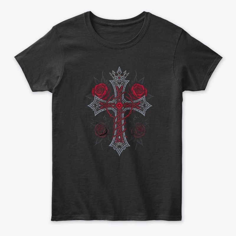 Thorns & Grace Cross Tee