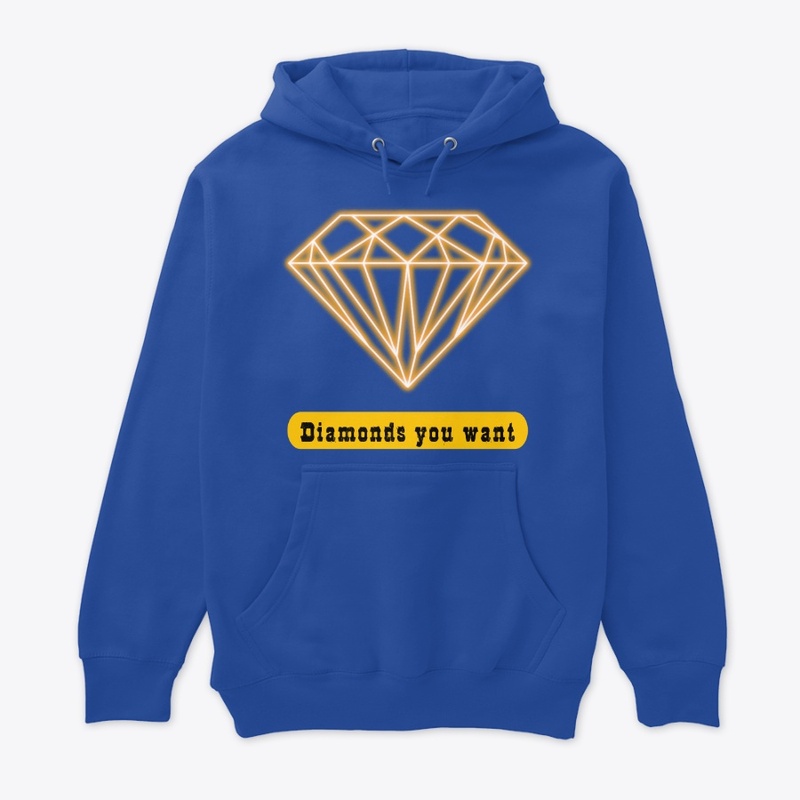 Diamonds You Want Glowing T-Shirts 