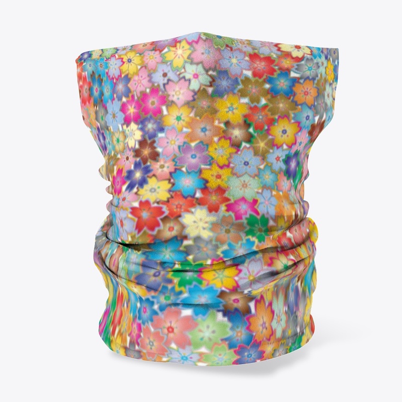 A beautiful multi colour floral design