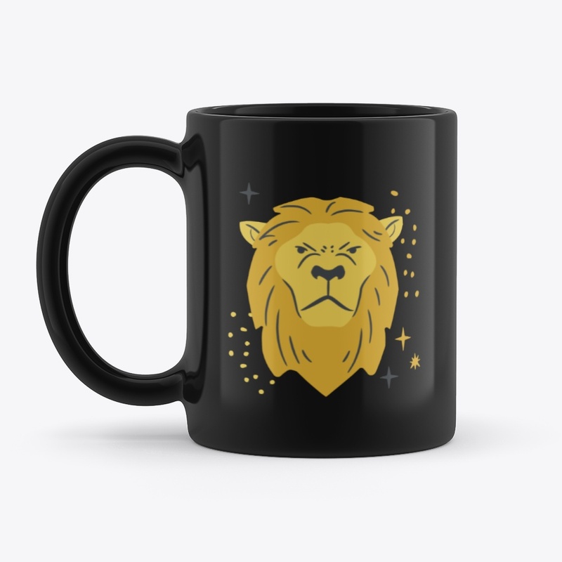 Tea Cup with Lion Head 