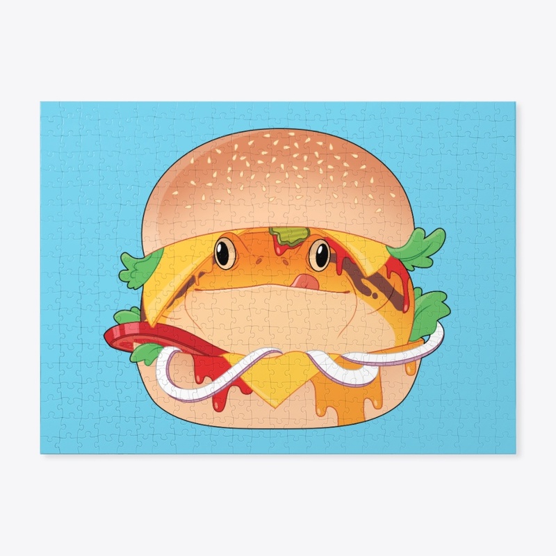 Nacho Cheeseburger Puzzle