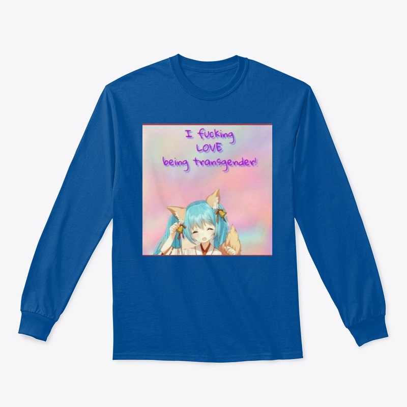 Cat girl tee