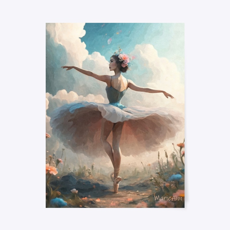 Ballerina, art by MarieAnn