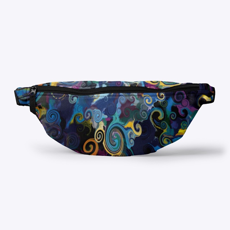 Colorful whirls