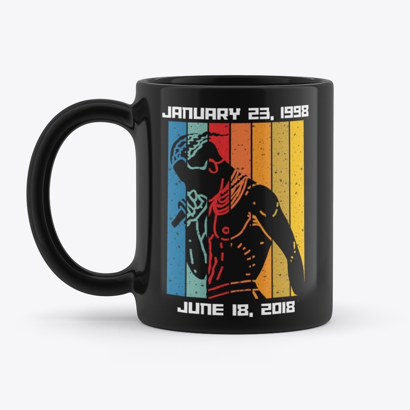 X Rapper Black Coffee Mug.