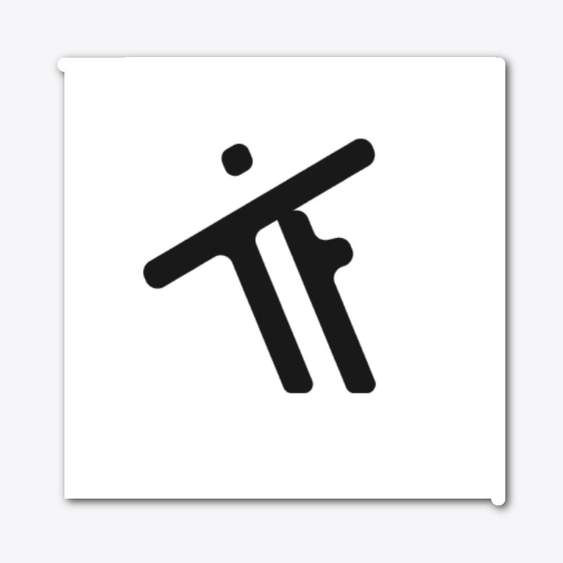 TIF Die Cut Sticker