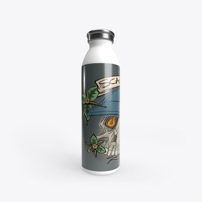 Scally Cap Mafia Water Bottle