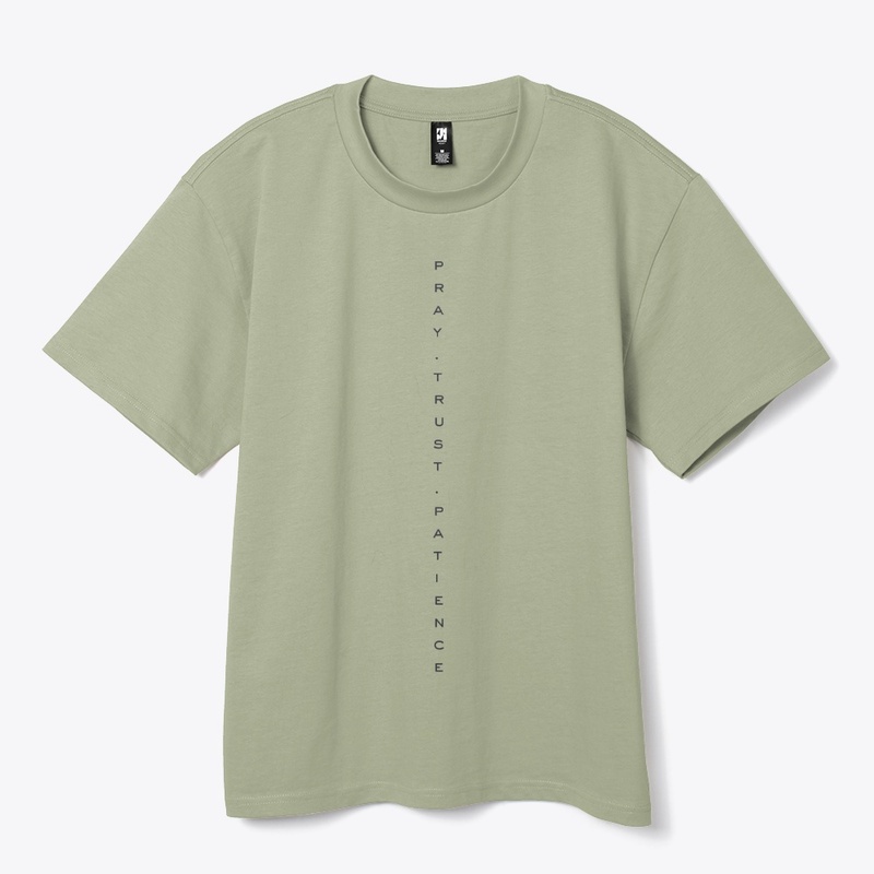 Pray. Trust. Patience T-Shirt- Wearhope