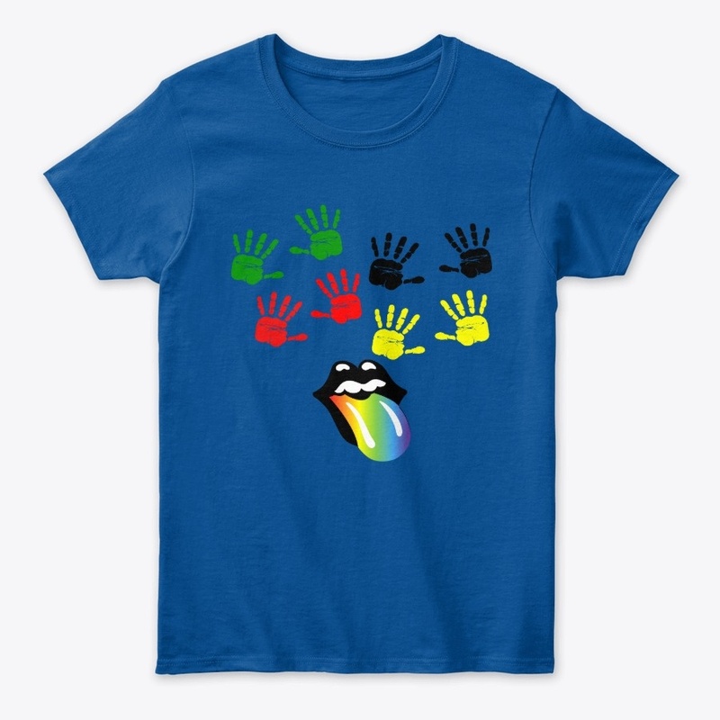 Unisex T-Shirts Hands Shape.
