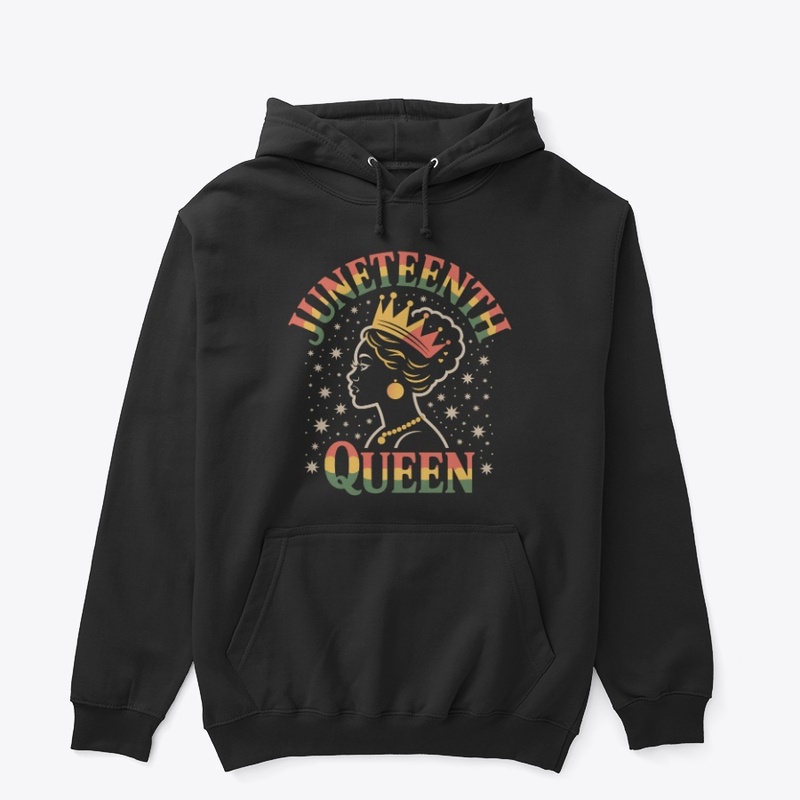 Queen Crown Afro Graphic