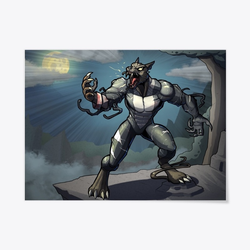 The Wolfman on Goop POSTER