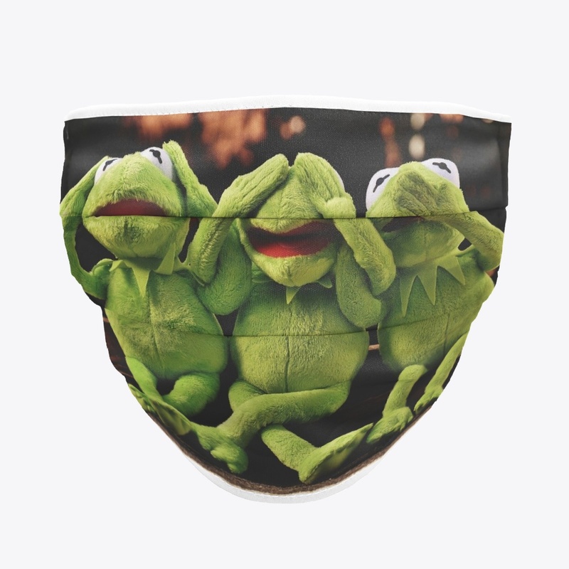 Kermit The Frog Face Mask