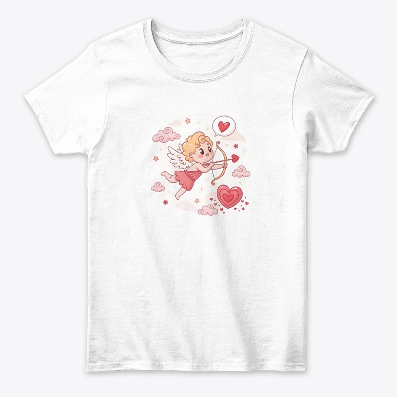 Whimsical Cupid: Adorable Love Arrow