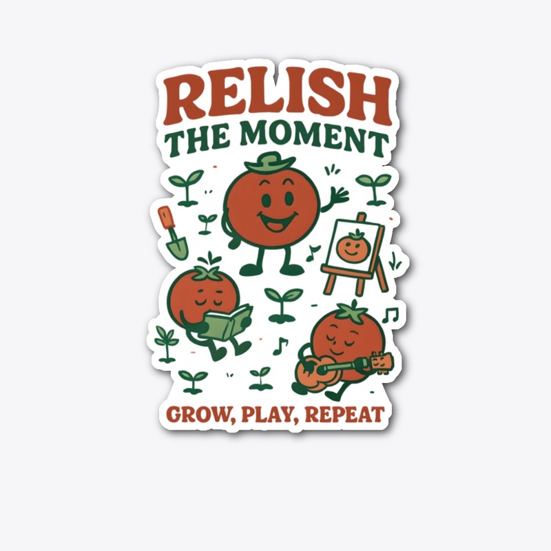 Relish the Moment Tomato Tee