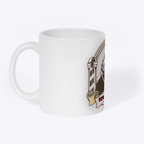Gbs Coffee Mug White T-Shirt Front
