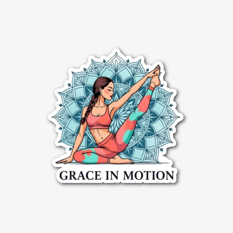 Grace in Motion –Yoga Pose T-Shirt