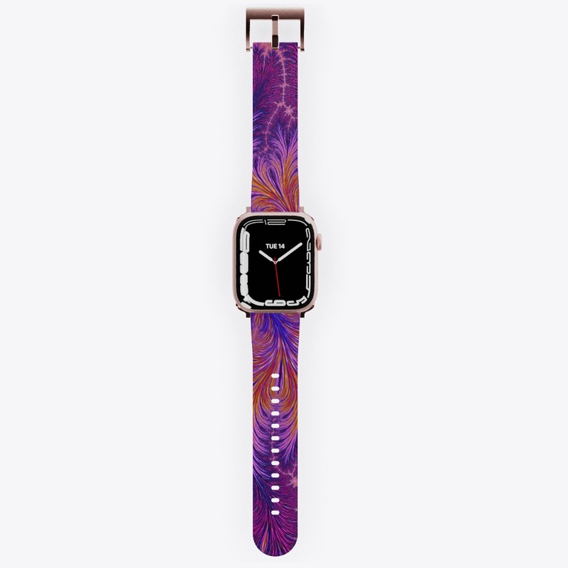 Boho Funky Abstract Feather Fractal