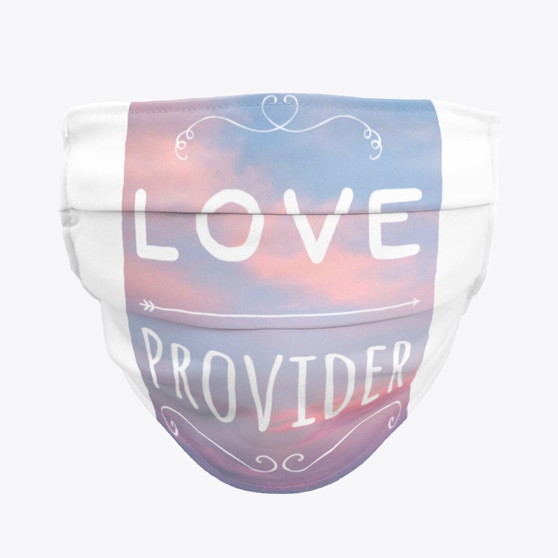 Love Provider on Sky Background