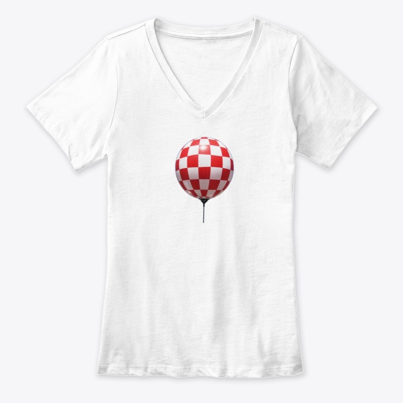Red Checked Balloon