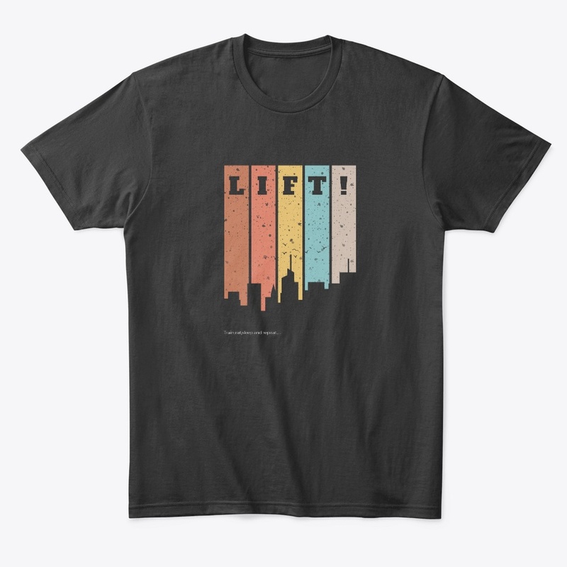 lift gym fitness workout retro