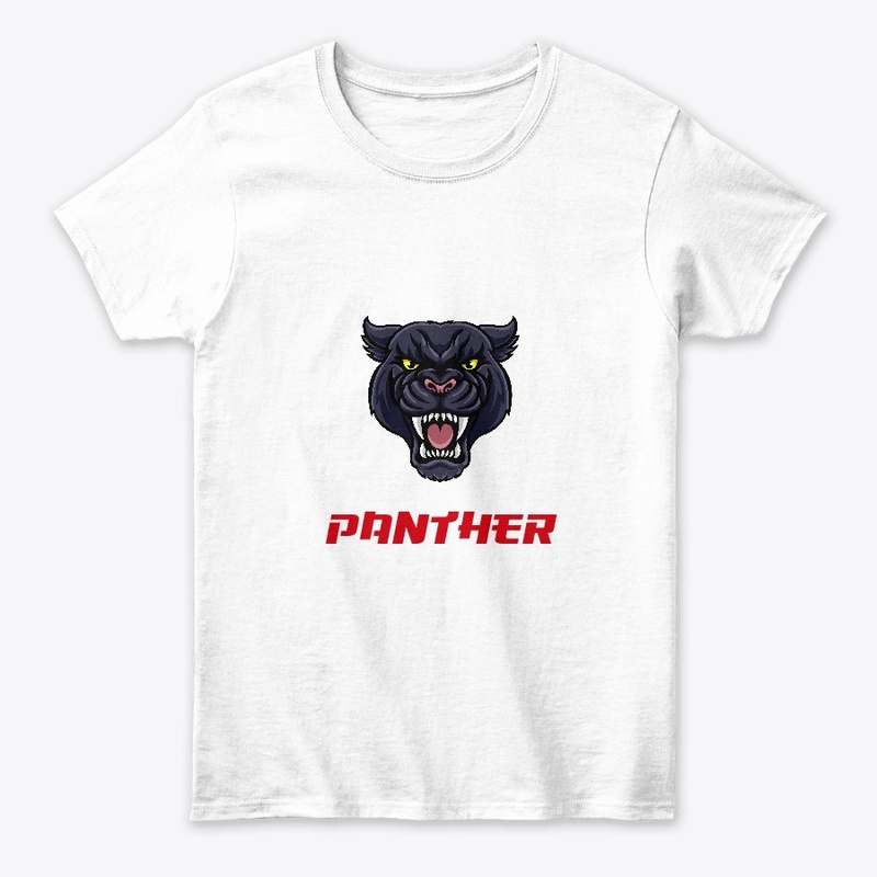 Panther Face &amp; Text