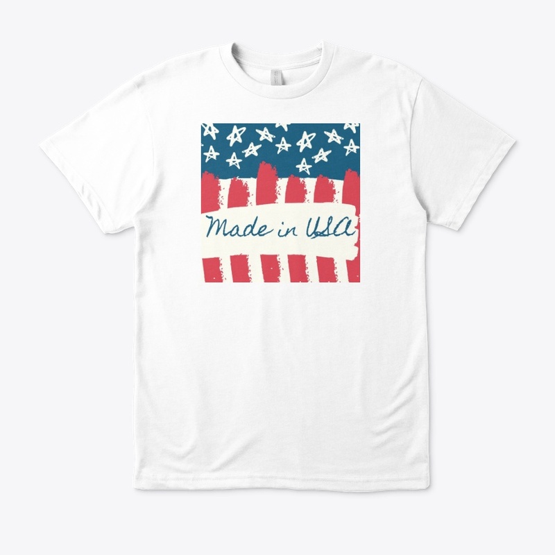 American flag men and women wear