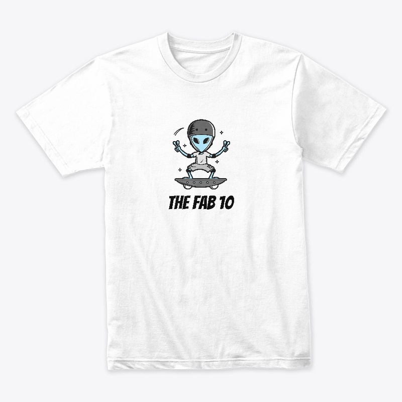 The Fab 10 Alien Logo