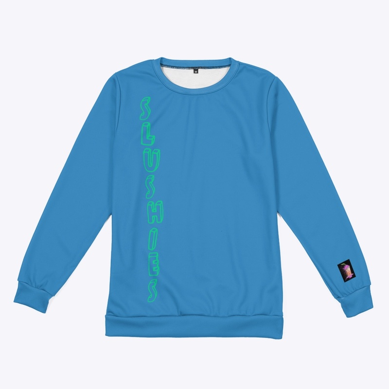 Blocked letter crewneck