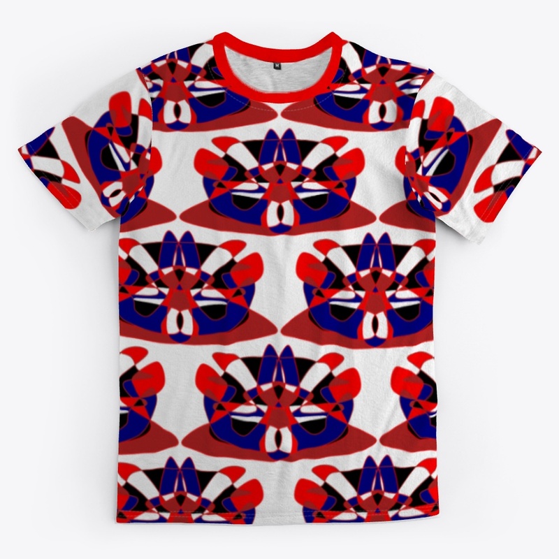 T shirt :Black,white,blue,white,brown