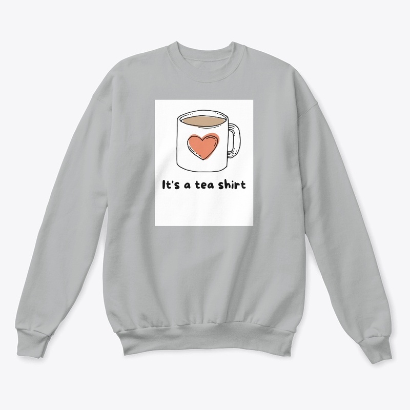 Colorful Graphic Tea Shirt with a Twist