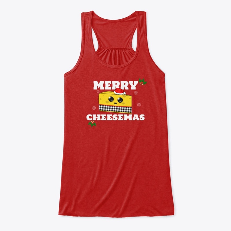 Funny Christmas Kawaii Merry Cheesemas