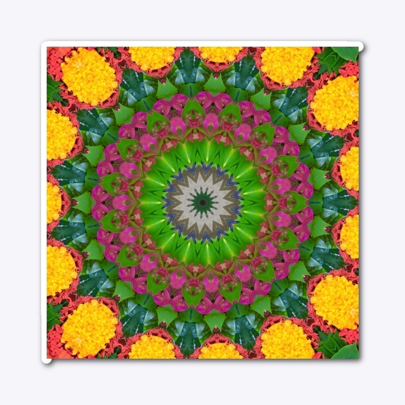 Island Flowers Mandala